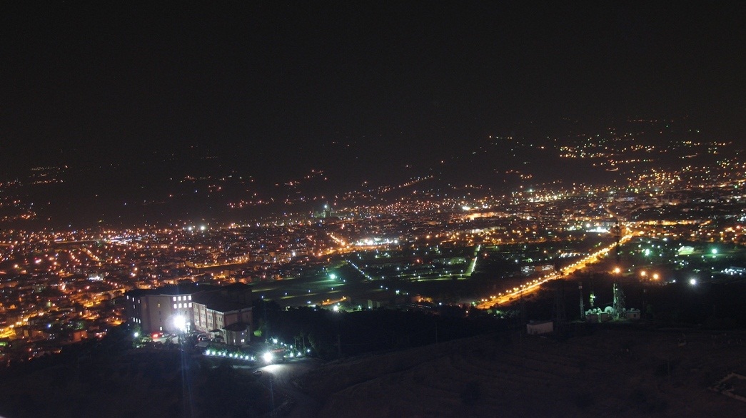 11 Haziran 2010 Harputtan Gece Elazığ Görüntüsü-2